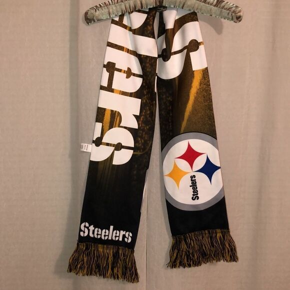 Forever OS Steelers Double Sided Scarf - Picture 2 of 6